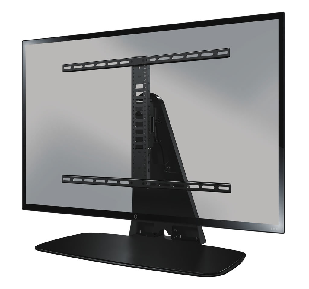 Large TV Stand for 32 to 65 Screens w/ Tall Adjustable Design