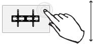 Finger slide illustration